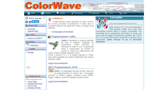 Desktop Screenshot of colorwave.it